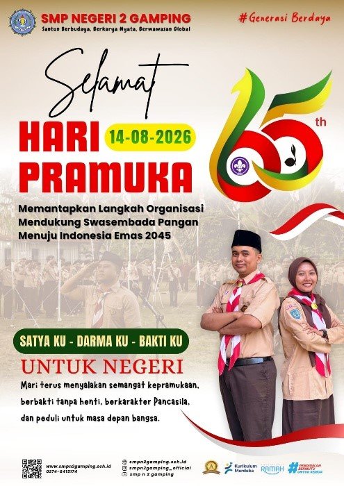Peringatan Hari Pramuka di SMP Negeri 2 Gamping Peringatan Hari Pramuka di SMP Negeri 2 Gamping